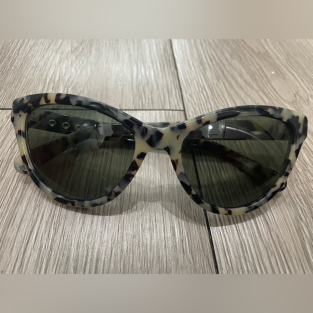 Kenzo Yellow Resin Sunglasses main image 1